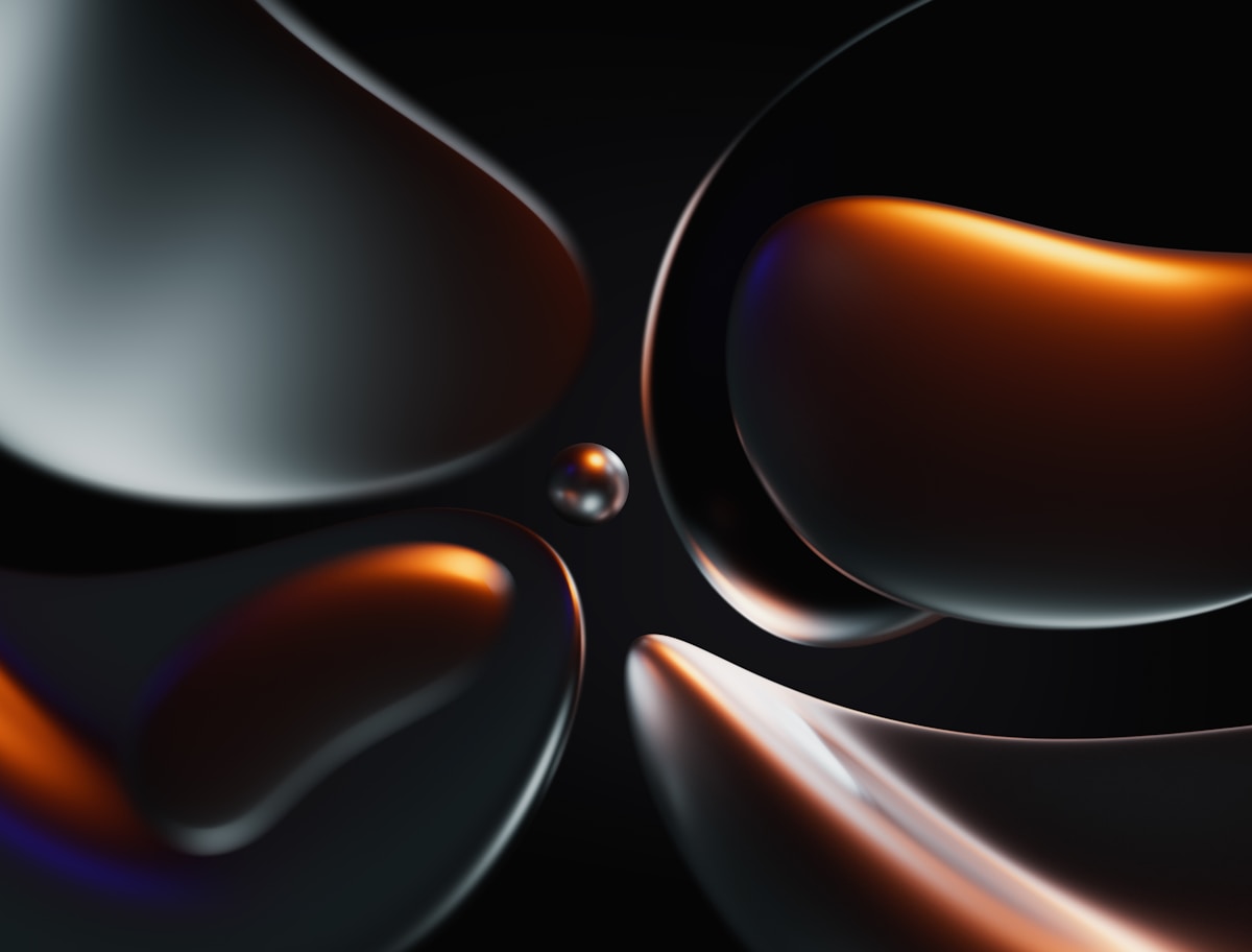 Abstract celestial forms